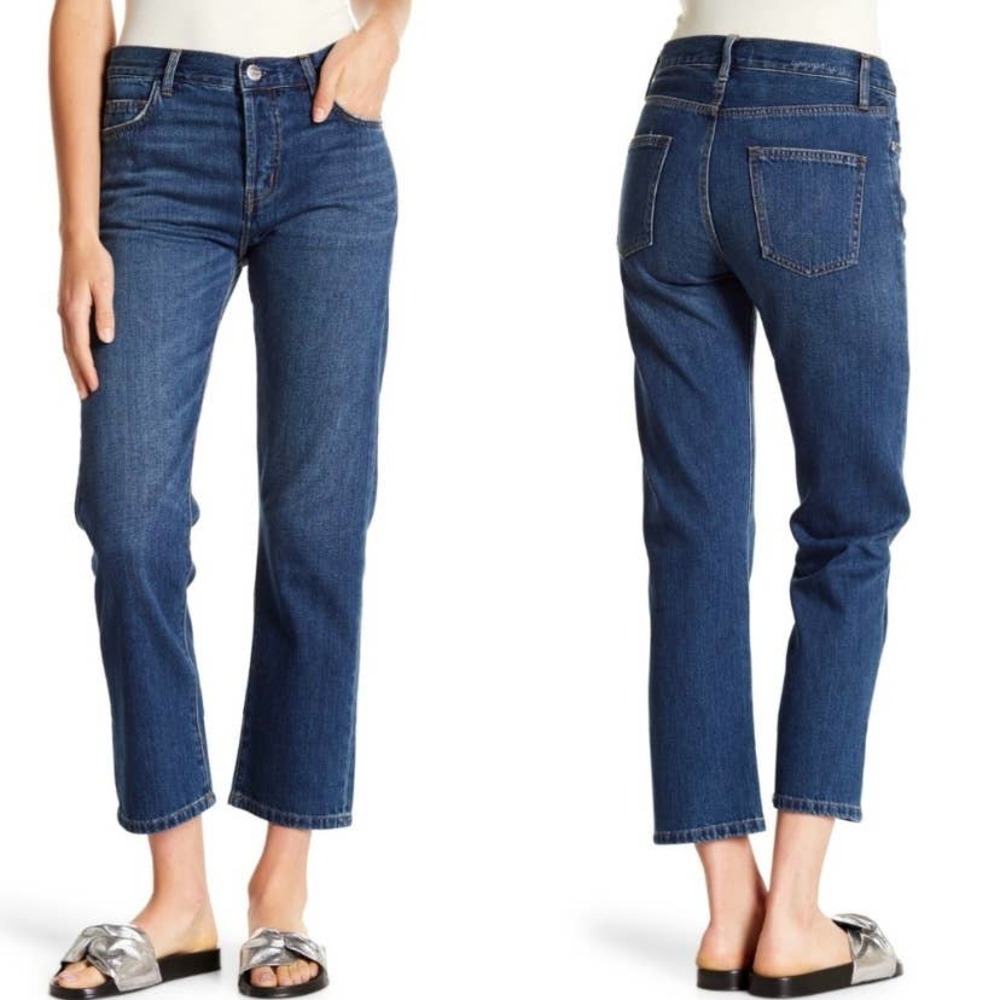 NWT Current/Elliot The Original Straight Leg Jean in Westry Size 24
